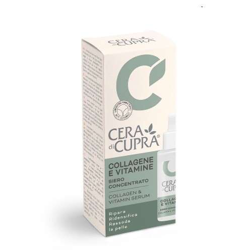 Cera di cupra сыворотка для лица концентрированная коллаген и витамины для сухой и нормальной кожи 30 мл