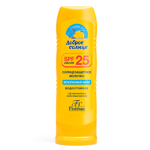 Floresan молочко солнцезащитное spf25 125 мл