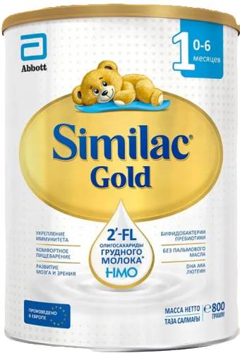 Купить Similac gold 1 смесь сухая молочная для детей 800 гр цена