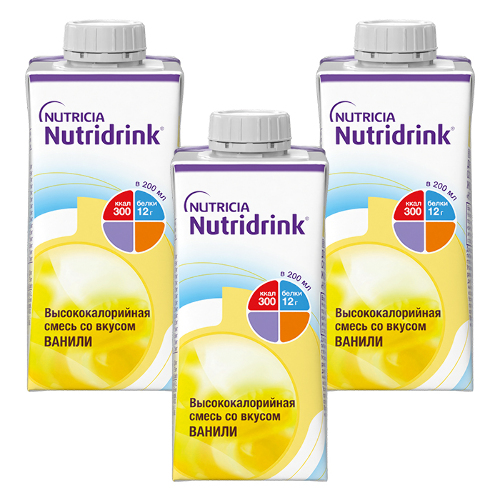 Набор для диетического лечебного питания Нутридринк со вкусом ванили 200 мл со скидкой -15%