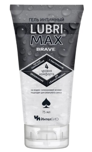 Гель интимный brave 75 мл