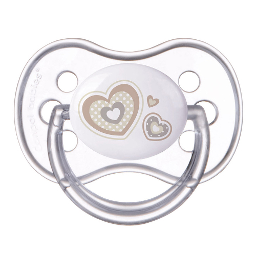 Купить Canpol babies соска-пустышка силиконовая круглая 6-18 newborn baby белая цена
