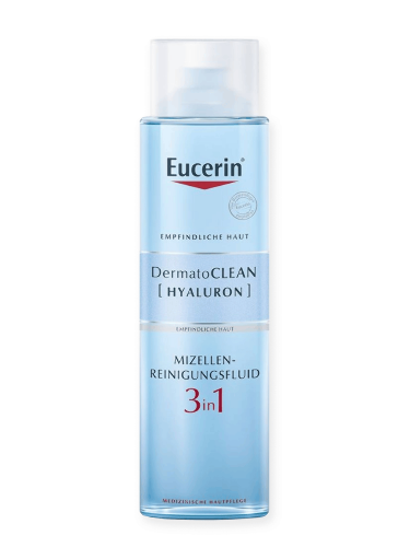 Eucerin dermatoclean/hyaluron/ мицеллярный вода 3 в 1 400 мл