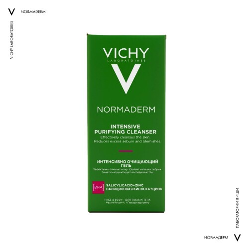 VICHY NORMADERM PHYTOSOLUTION ОЧИЩАЮЩИЙ ГЕЛЬ ДЛЯ УМЫВАНИЯ