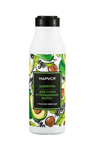Шампунь для сухих и окрашенных волос с маслом авокадо 400 мл