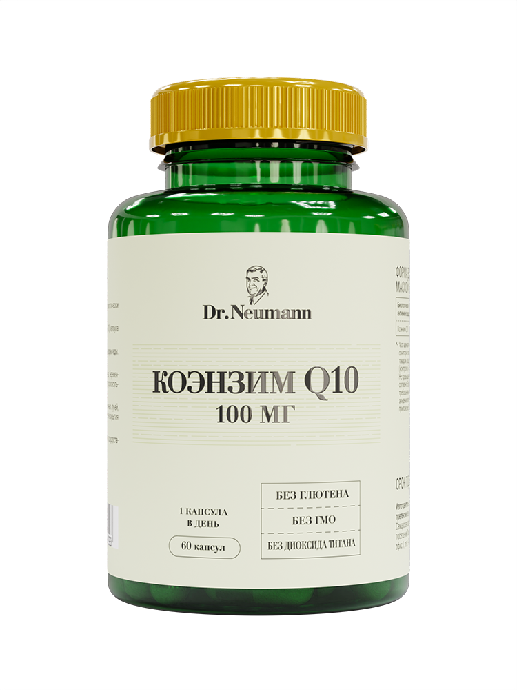 Изображение товара Dr neumann коэнзим q10 60 шт. капсулы массой 450 мг