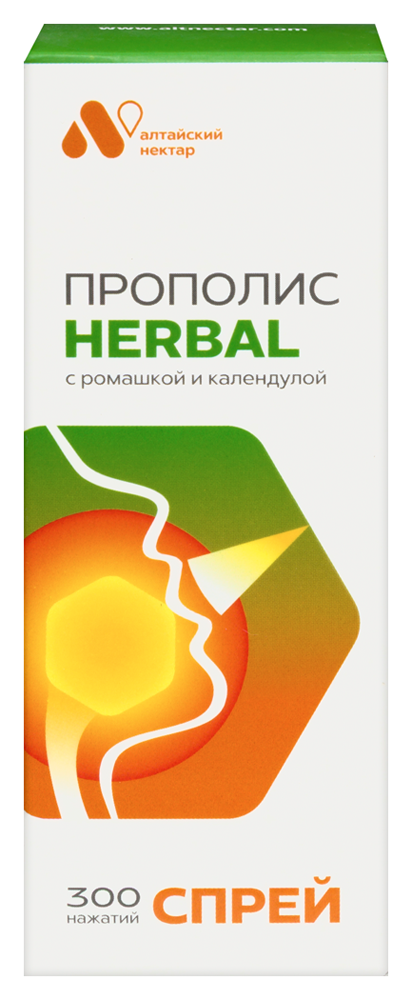 Изображение товара Алтайский нектар прополис-спрей herbal 50 мл