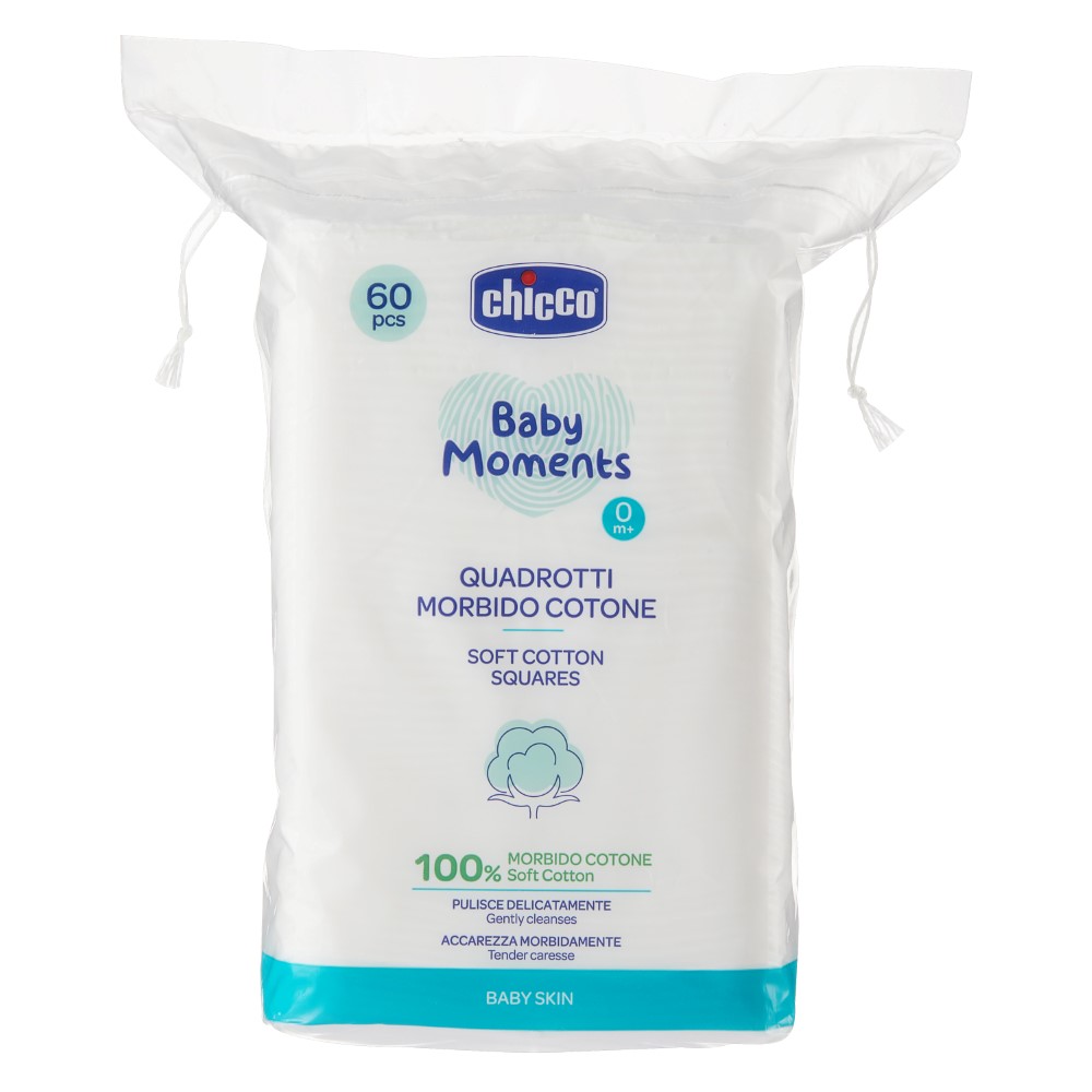 Изображение товара Chicco baby moments диски ватные 60 шт.