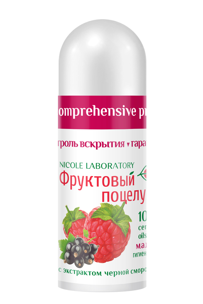 Изображение товара Фруктовый поцелуй помада гигиеническая малина 3,5 г