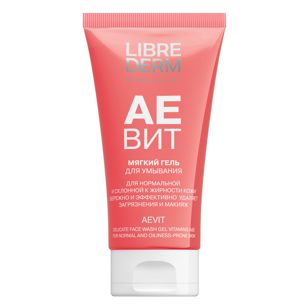 Изображение товара Librederm аевит мягкий гель для умывания 150 мл для нормальной и жирной кожи