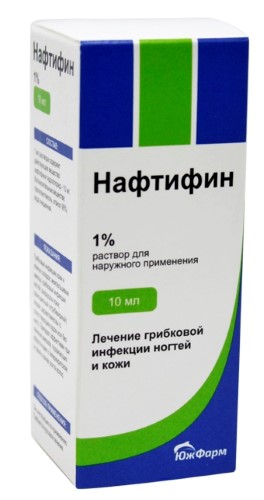Изображение товара Нафтифин 1% раствор для наружного применения 10 мл флакон