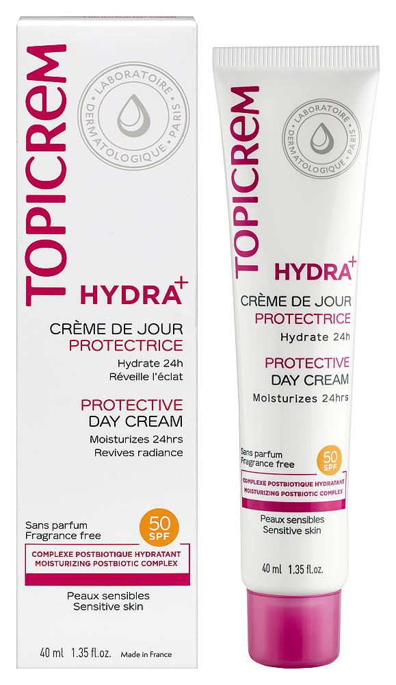 Изображение товара Крем с SPF50 для чувствительной кожи лица и шеи 40 мл Topicrem hydra+