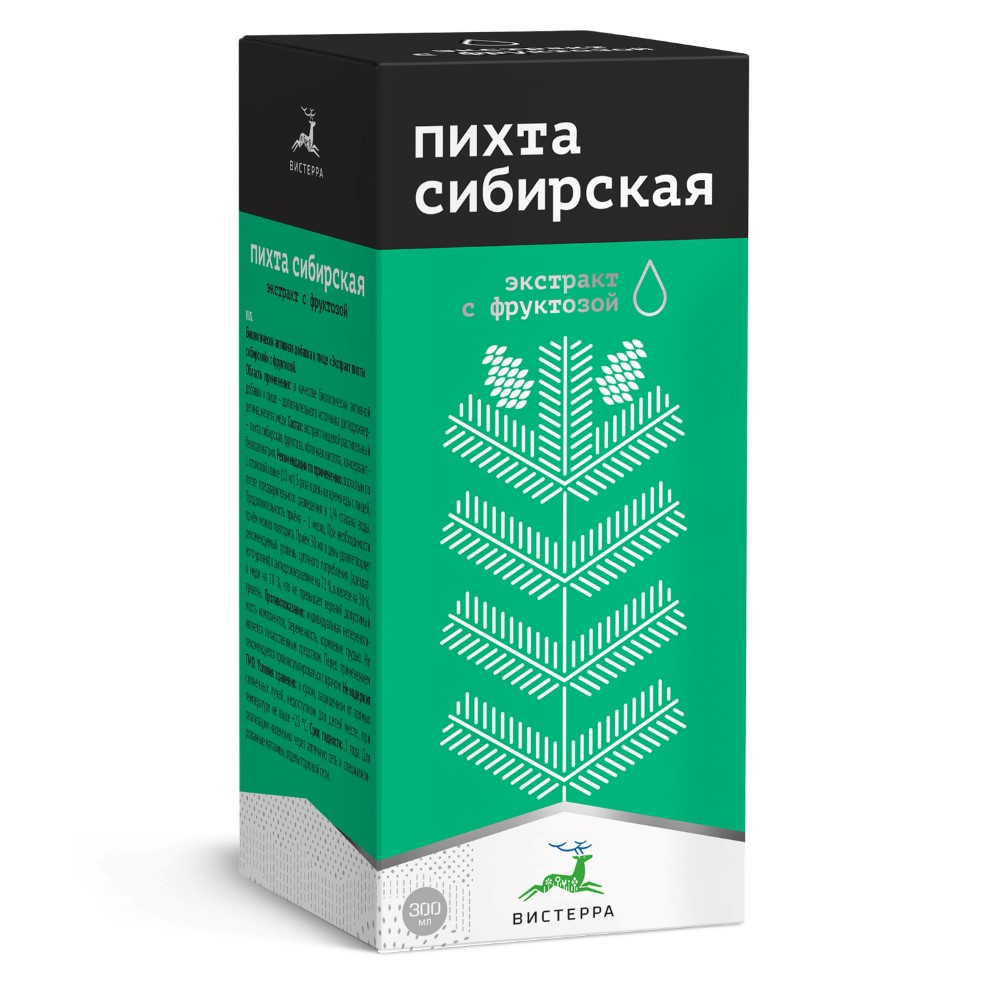 Экстракт пихты сибирской с фруктозой 300 мл флакон жидкость - цена 599  руб., купить в интернет аптеке в Белой Калитве Экстракт пихты сибирской с  фруктозой 300 мл флакон жидкость, инструкция по применению