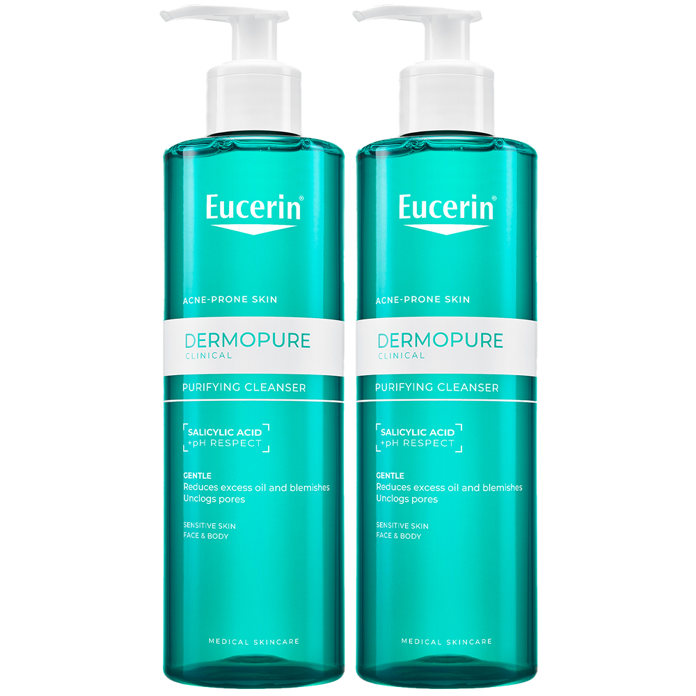 Изображение товара Набор из 2-х уп EUCERIN DERMOPURE ГЕЛЬ ДЛЯ УМЫВАНИЯ ДЛЯ ПРОБЛЕМНОЙ КОЖИ 200МЛ
