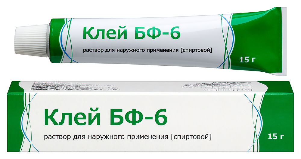 Изображение товара Клей бф-6 раствора для наружного применения 15 гр