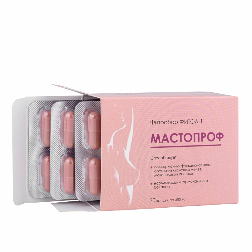 Изображение товара Фитосбор фитол-1 мастопроф 30 шт. капсулы массой 0,45 г