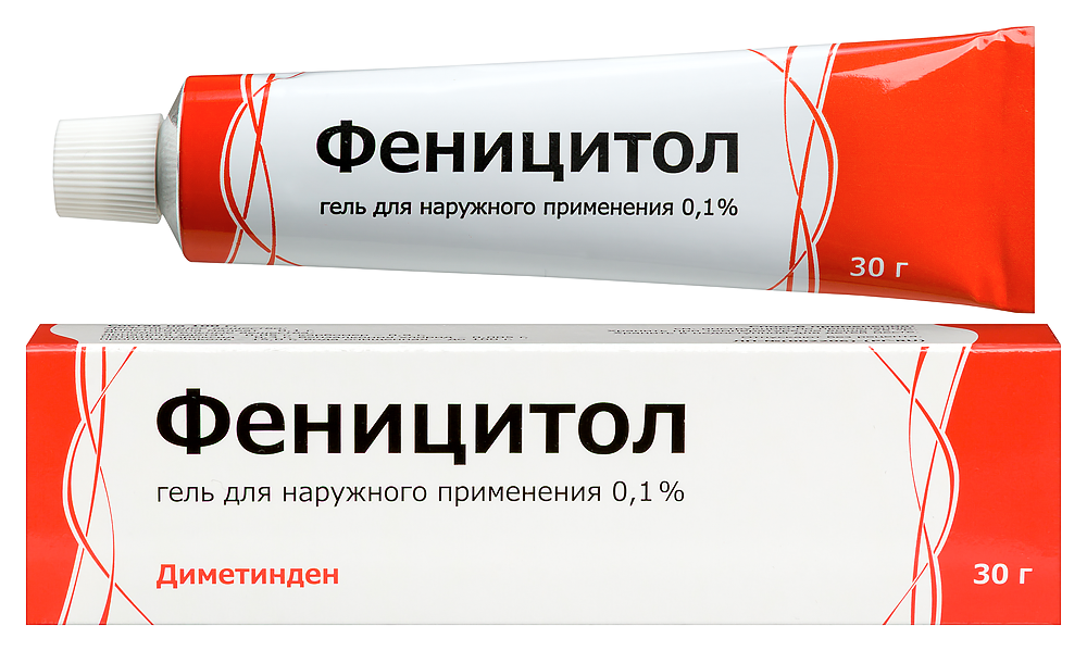 Изображение товара Феницитол 0,1% гель для наружного применения 30 гр