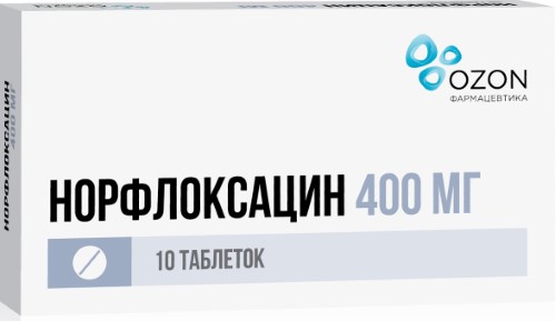 НОРФЛОКСАЦИН 0,4 N10 ТАБЛ П/ПЛЕН/ОБОЛОЧ/ОЗОН/ инструкция по применению