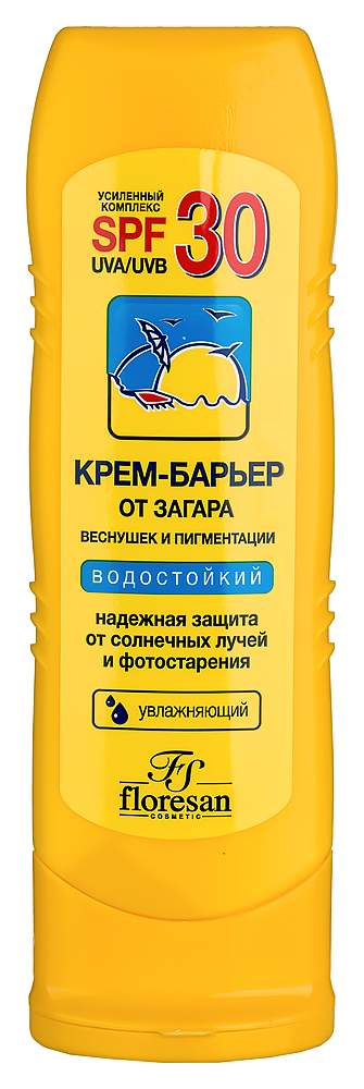 Изображение товара Floresan крем-барьер от загара веснушек и пигментации spf30 125 мл
