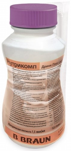 Изображение товара Нутрикомп дринк плюс 200 мл шоколад питательный напиток для восстановления организма