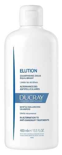 Изображение товара Ducray Elution мягкий балансирующий шампунь 400 мл для чувствительной кожи головы