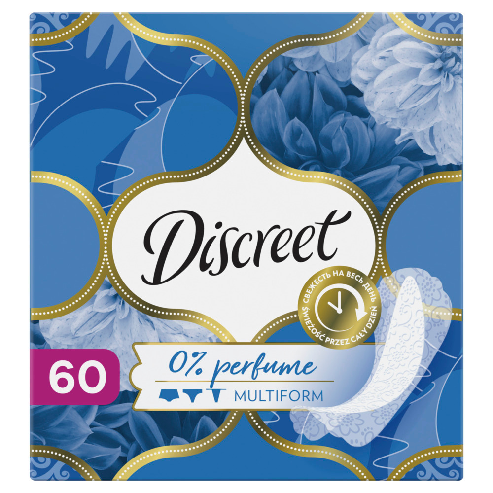 Изображение товара Discreet air multiform ежедневные гигиенические прокладки 60 шт.