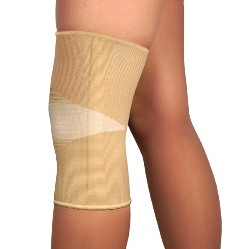 Изображение товара Усиленный бандаж для коленного сустава Pro W-332 бежевый, поддержка и реабилитация