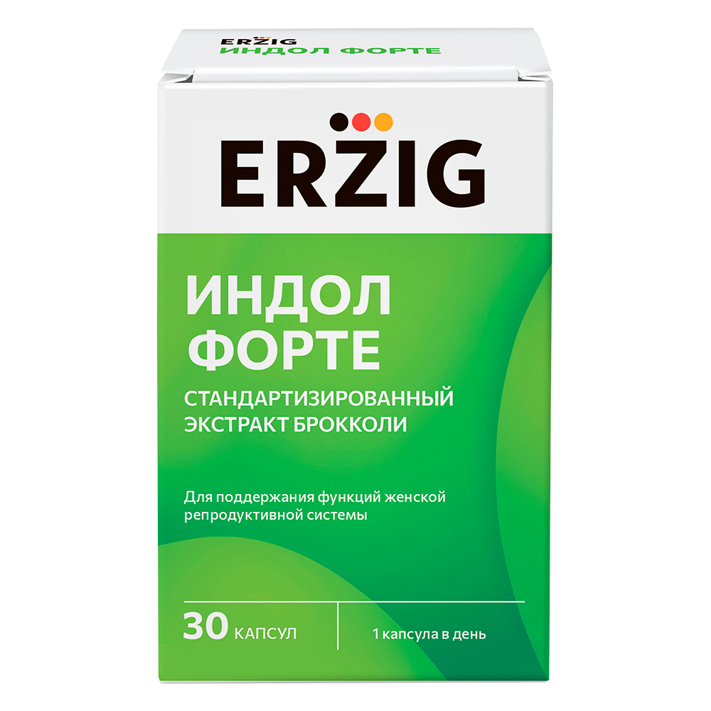Изображение товара Индол форте 30 капсул для репродуктивной системы Изображение товара Индол форте 30 капсул для репродуктивной системы