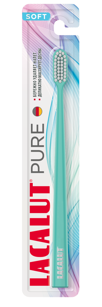 Изображение товара Lacalut pure зубная щетка мягкая