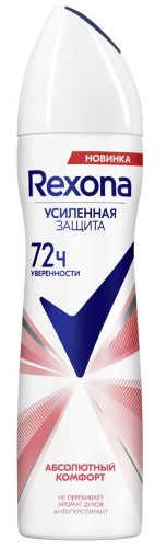 Изображение товара Rexona антиперспирант аэрозоль абсолютный комфорт 150 мл