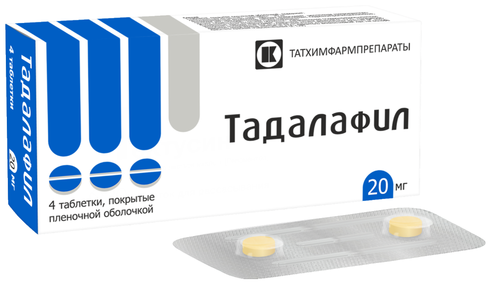 Изображение товара Тадалафил 20 мг 4 шт. таблетки, покрытые пленочной оболочкой Изображение товара Тадалафил 20 мг 4 шт. таблетки, покрытые пленочной оболочкой
