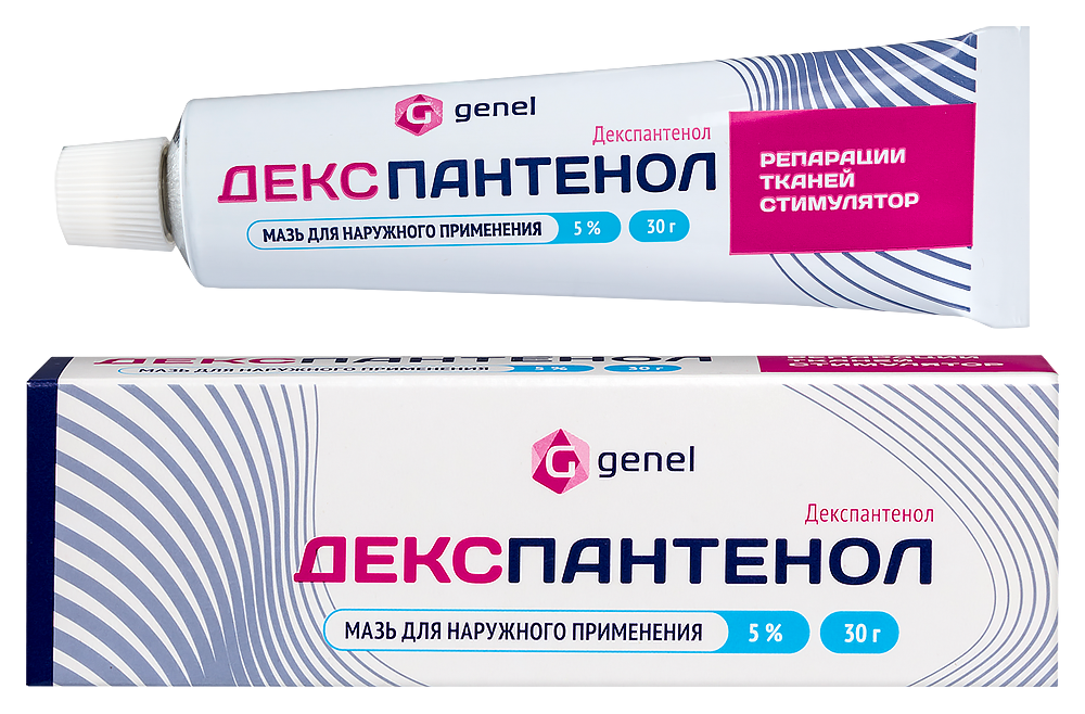 Изображение товара Декспантенол 5% туба мазь для наружного применения 30 гр