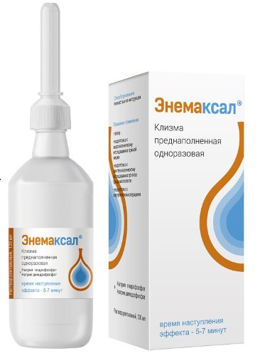 Изображение товара Энемаксал 120 мл раствор ректальный для очистки кишечника и подготовки к процедурам