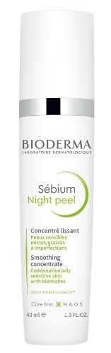 Изображение товара Bioderma Sebium пилинг ночной для комбинированной жирной проблемной кожи лица 40 мл