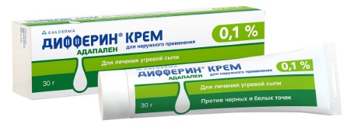 ДИФФЕРИН 0,1% 30,0 КРЕМ инструкция по применению