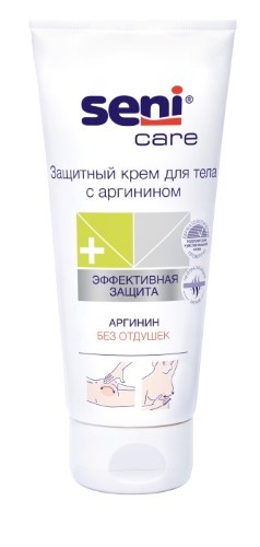 Изображение товара Защитный крем с аргинином для тела Seni care 200 мл - защита кожи от пролежней