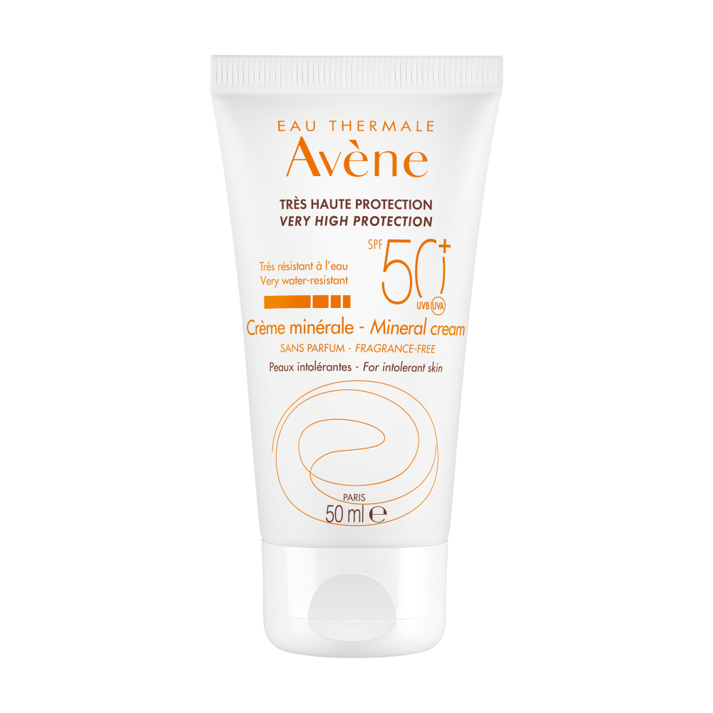 Изображение товара Avene солнцезащитный крем минеральный spf 50+ 50 мл