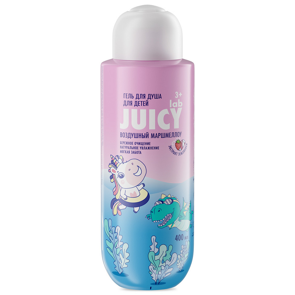 Изображение товара Splat juicy lab гель для душа детский воздушный маршмеллоу 400 мл