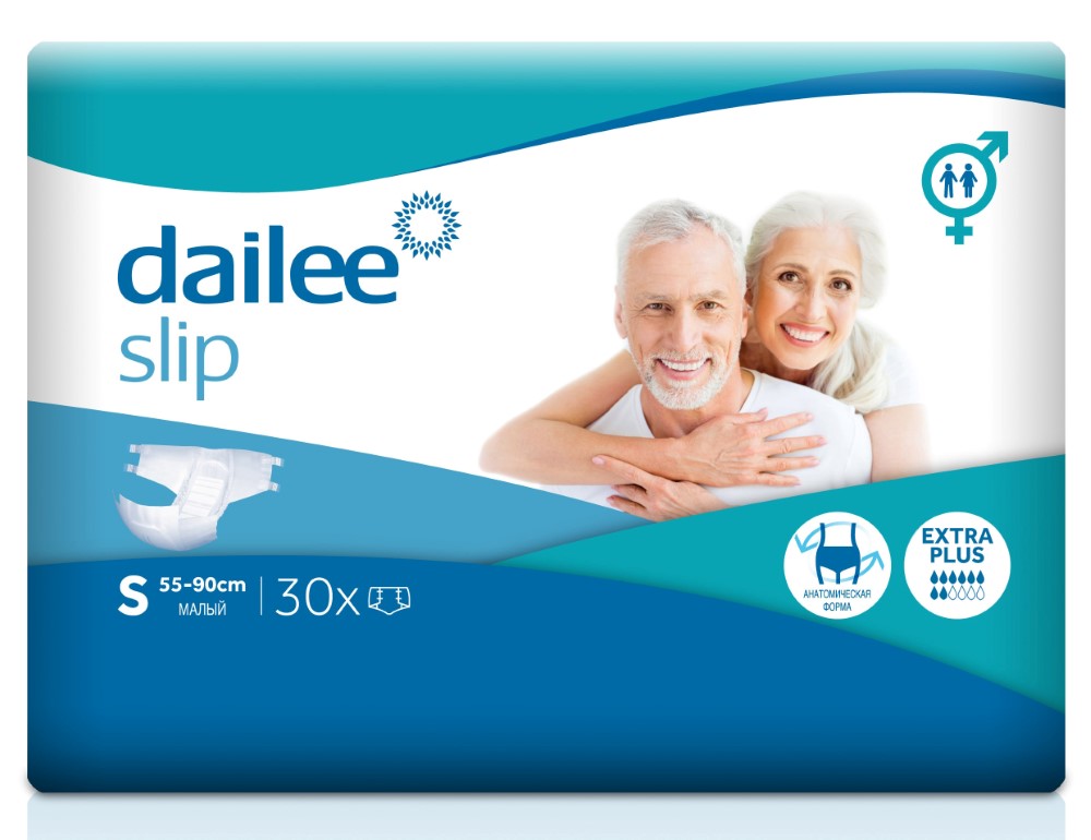 Изображение товара Подгузники для взрослых Dailee EXTRA PLUS Small 30 шт. для среднего недержания