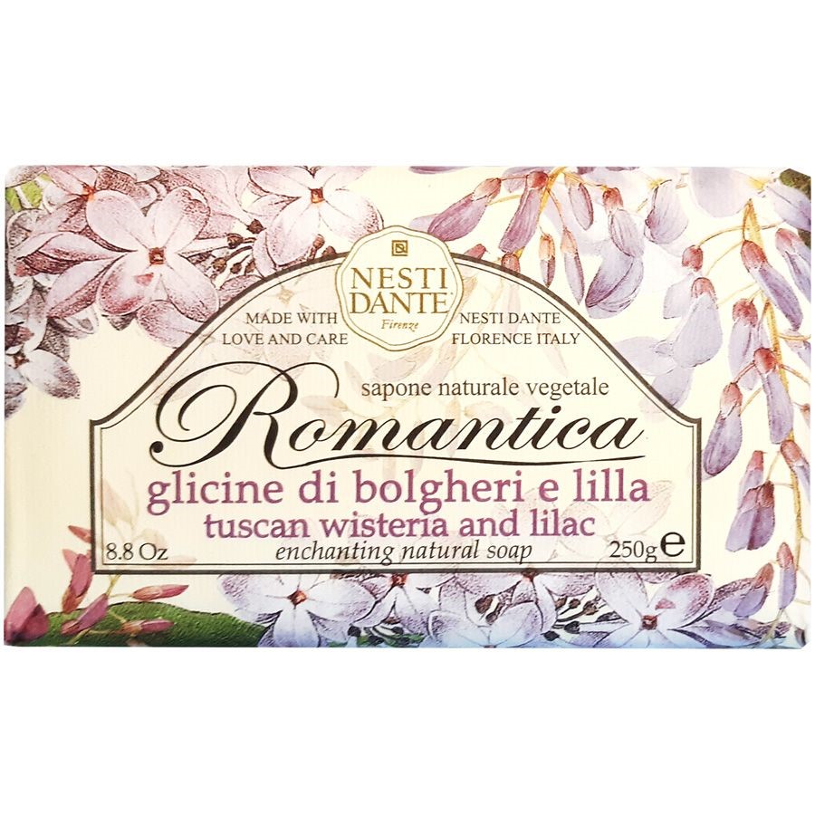 Изображение товара Мыло Nesti d Dante romantica глицеи и сирени 250 гр натуральное для всей семьи