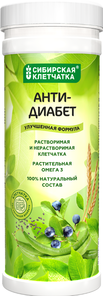 Изображение товара Сибирская клетчатка анти-диабет 200 гр