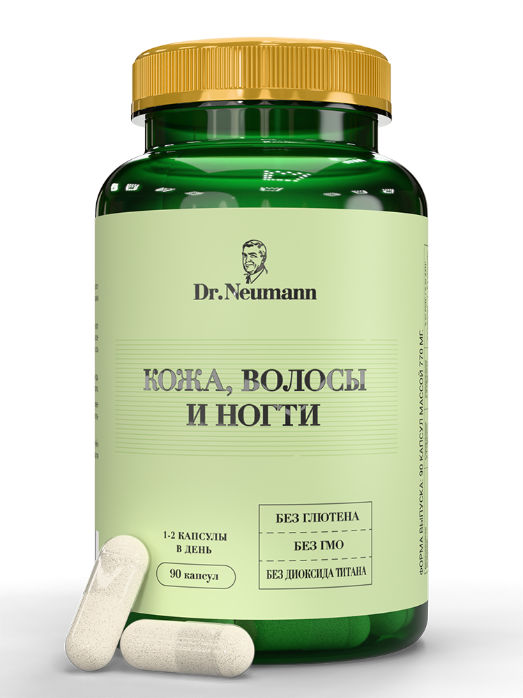 Изображение товара Dr neumann кожа волосы и ногти 90 шт. капсулы массой 770 мг
