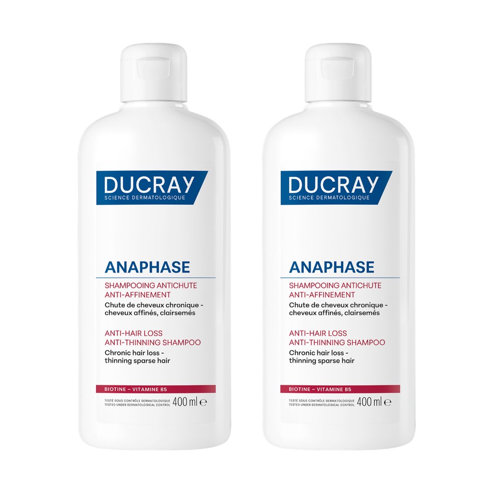 Изображение товара Набор из 2-х уп DUCRAY ANAPHASE ШАМПУНЬ ПРОТИВ ХРОНИЧЕСКОГО ВЫПАДЕНИЯ И ИСТОНЧЕНИЯ ВОЛОС 400МЛ