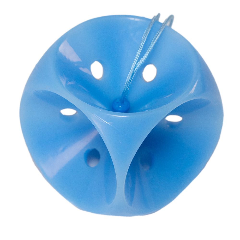 Изображение товара Пессарий кубический с кнопкой перфорированный для поддержки малого таза 32мм