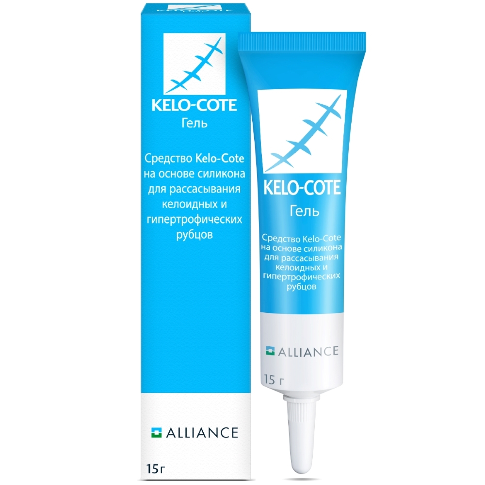 Изображение товара Кело-коут гель 15 г для уменьшения и профилактики рубцов
