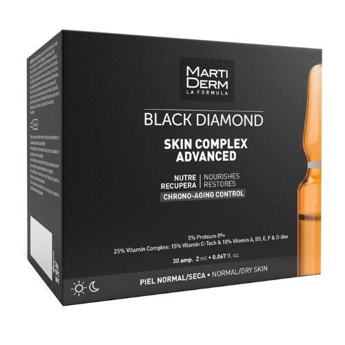 Изображение товара Martiderm Black Diamond ампулы скин комплекс Advanced для антивозрастного ухода 30 шт