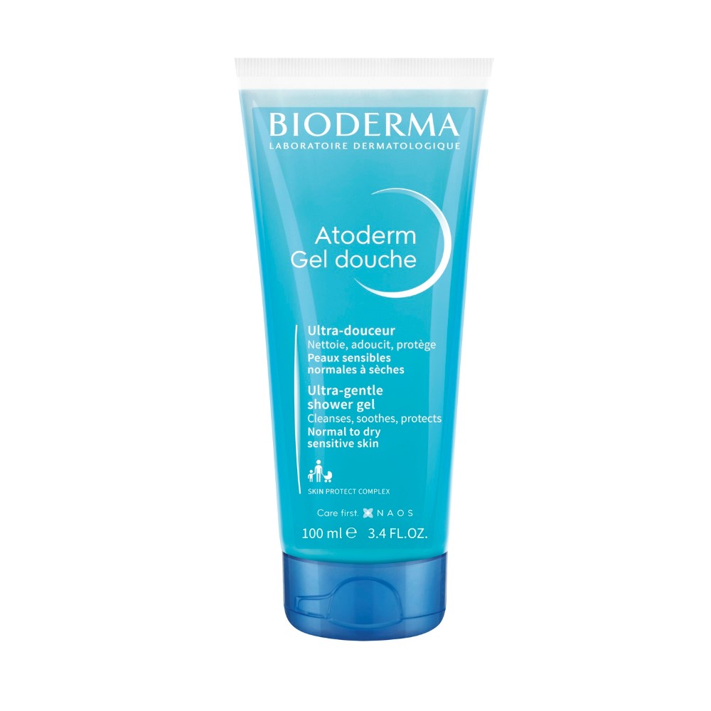 Изображение товара Bioderma Atoderm гель для душа увлажняющий для нормальной сухой и атопичной кожи 100 мл