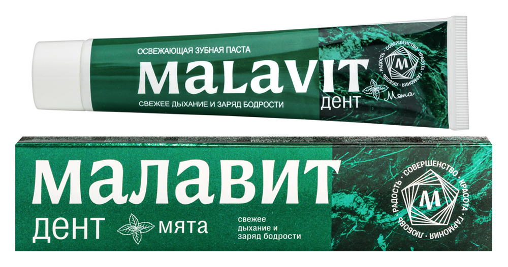 Изображение товара Зубная паста Малавит Мята 75 г