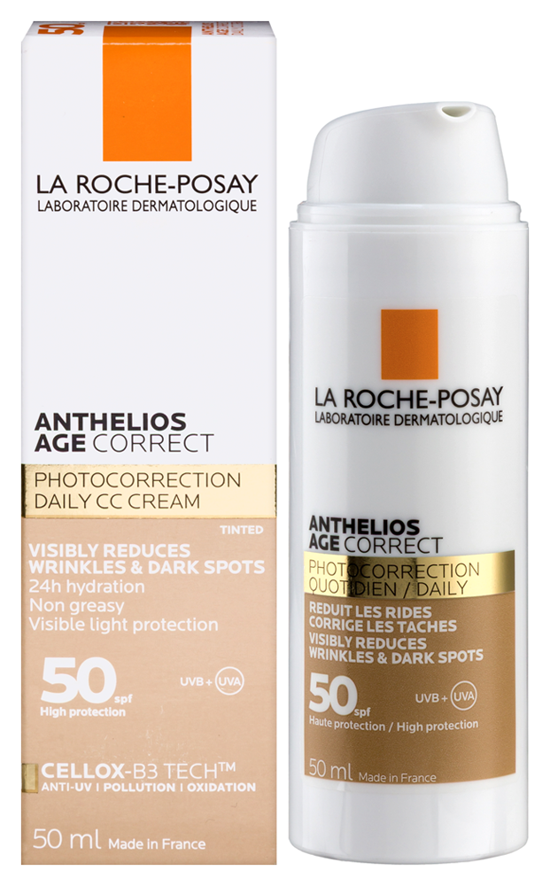 Изображение товара Солнцезащитный крем La Roche-Posay Anthelios CC SPF50 для лица 50 мл