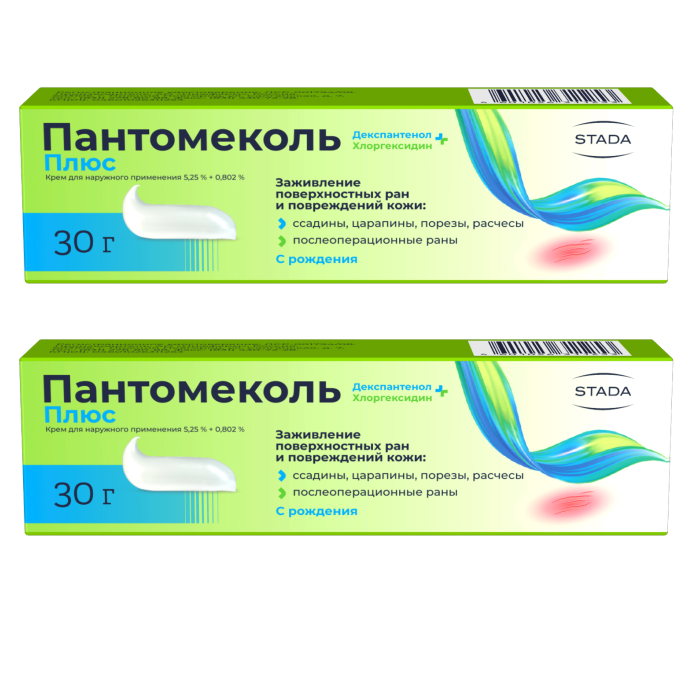 Изображение товара Набор 1+1 Пантомеколь Плюс крем по специальной цене